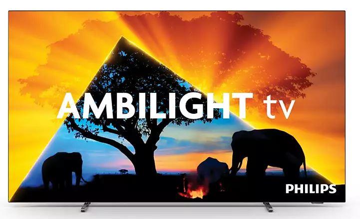 TV Set PHILIPS 55" OLED/4K/Smart 3840x2160 Wireless LAN Bluetooth Titan OS 55OLED769/12  55OLED769/12 8718863042007