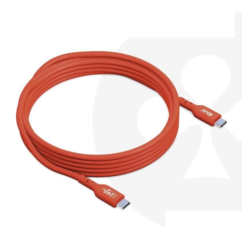 CABLE USB-C TO USB-C 3M/M/M CAC-1513 CLUB3D  CAC-1513 8719214472634