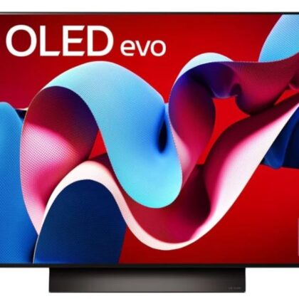 TV Set LG 48" OLED/4K/Smart 3840x2160 Wireless LAN Bluetooth webOS OLED48C41LA  OLED48C41LA 8806091900180