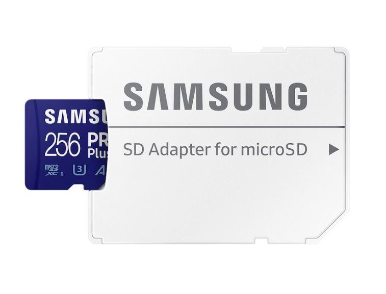 MEMORY MICRO SDXC PRO+ 256GB/W/ADAPT. MB-MD256SA/EU SAMSUNG  MB-MD256SA/EU 8806094788105