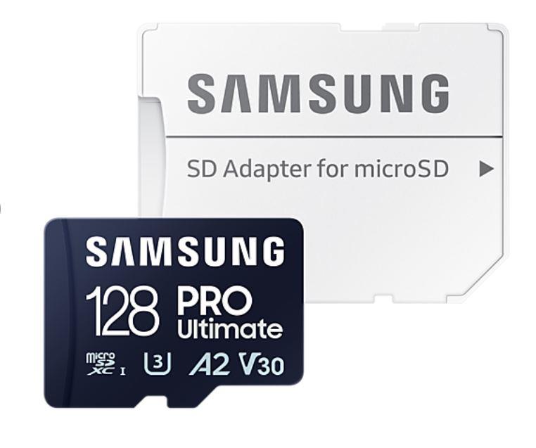 MEMORY MICRO SDXC 128GB/W/ADAPT. MB-MY128SA/WW SAMSUNG  MB-MY128SA/WW 8806094957174