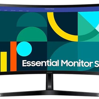 LCD Monitor SAMSUNG LS24D366GAUXEN 24" Business/Curved Panel VA 1920x1080 16:9 100Hz 4 ms Tilt Colour Black LS24D366GAUXEN  LS24D366GAUXEN 8806095638621