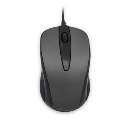 MOUSE USB OPTICAL BLACK/GREY/MROS201 MEDIARANGE  MROS201 4260283117840