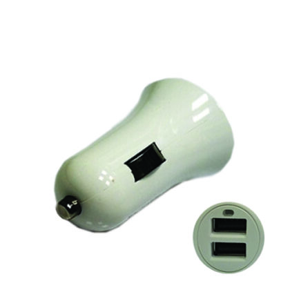 Car Charger 2xUSB 2.0: 12V-24V