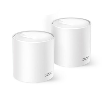 Wireless Router TP-LINK Wireless Router 1500 Mbps Mesh Wi-Fi 6 1x10/100/1000M 1x2.5GbE DHCP DECOX10(2-PACK)  DECOX10(2-PACK) 4895252503173