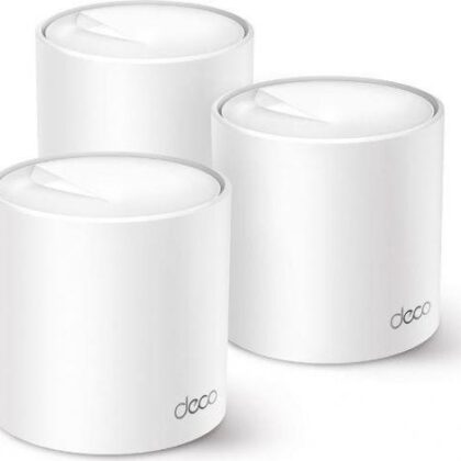 Wireless Router TP-LINK Wireless Router 3-pack 2900 Mbps Mesh Wi-Fi 6 3x10/100/1000M Number of antennas 2 DECOX50(3-PACK)  DECOX50(3-PACK) 4897098687086