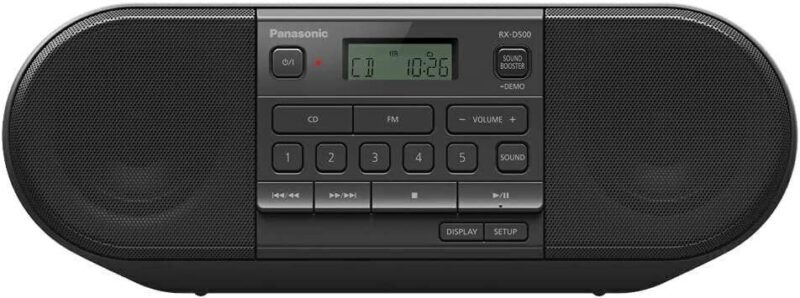 CD/RADIO/USB/BLUETH SYSTEM/RX-D500EG-K PANASONIC  RX-D500EG-K 5025232915309