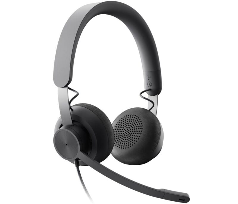 HEADSET ZONE WIRED/DARK GREY 981-000875 LOGITECH  981-000875 5099206090354