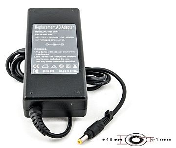 Laptop Power Adapter HP 90W: 19V