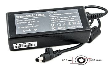 Laptop Power Adapter SAMSUNG 60W: 16V