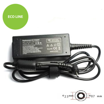 Laptop Power Adapter ASUS 40W: 19V