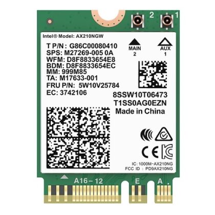 Wi-Fi 6E and Bluetooth M.2 Adapter