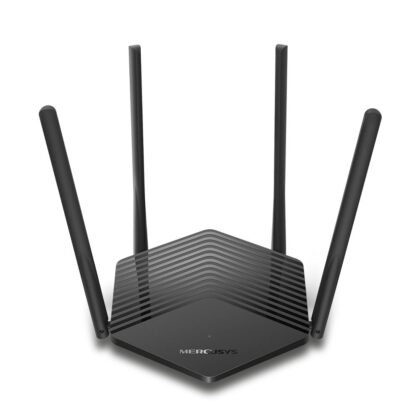 Wireless Router MERCUSYS 1500 Mbps Wi-Fi 6 IEEE 802.11a/b/g IEEE 802.11n IEEE 802.11ac IEEE 802.11ax 3x10/100/1000M LAN  WAN ports 1 Number of antennas 4 MR60X  MR60X 6957939001223