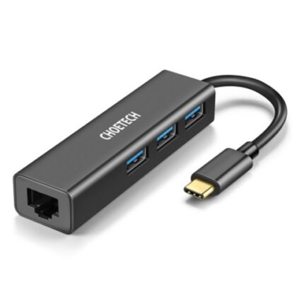 Adapter CHOETECH USB Type-C to 1x RJ-45