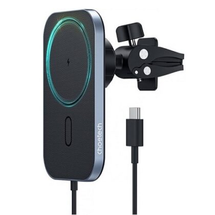 Phone holder for car CHOETECH with wireless charging function