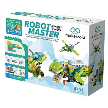 MAKERZOID Robot Master Standard Programmable Toys Building Kit 100in1