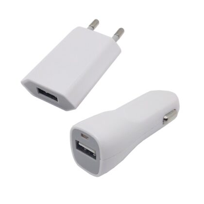 Charger for iPhone combo AC + DC + 30 pin Apple cable