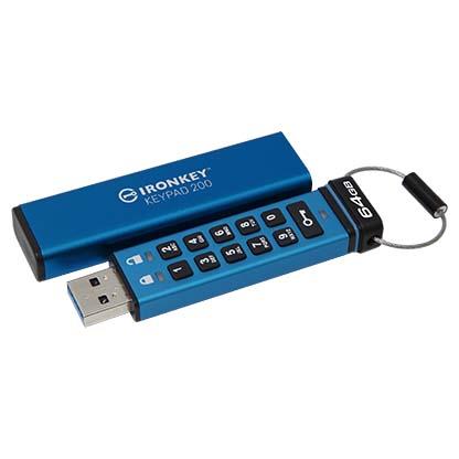 MEMORY DRIVE FLASH USB3.2/64GB IKKP200/64GB KINGSTON  IKKP200/64GB 740617330076