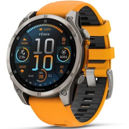 SMARTWATCH FENIX 8 SAPPHIRE/ORANGE 010-02904-11 GARMIN  010-02904-11 753759338084