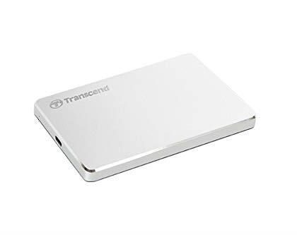 External HDD TRANSCEND StoreJet 2TB USB 3.1 Colour Silver TS2TSJ25C3S  TS2TSJ25C3S 760557843085