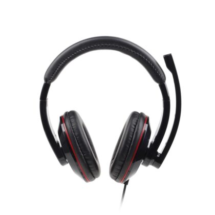 HEADSET STEREO USB BLACK/MHS-U-001 GEMBIRD  MHS-U-001 8716309077248