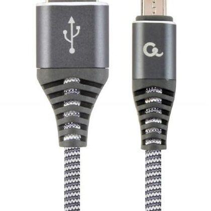 CABLE USB2 TO MICRO-USB 2M/CC-USB2B-AMMBM-2M-WB2 GEMBIRD  CC-USB2B-AMMBM-2M-WB2 8716309108188