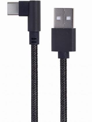 CABLE USB2 TO USB-C ANGLED/CC-USB2-AMCML-0.2M GEMBIRD  CC-USB2-AMCML-0.2M 8716309117760