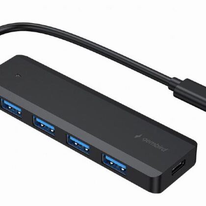 I/O HUB USB-C 4PORT/UHB-CM-U3P4P-01 GEMBIRD  UHB-CM-U3P4P-01 8716309128834