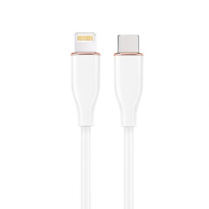 CABLE LIGHTNING TO USB-C 1.5M/CC-USB2S-CM8PM-1.5M-W GEMBIRD  CC-USB2S-CM8PM-1.5M-W 8716309132084