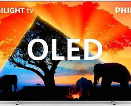 TV Set PHILIPS 65" OLED/4K 3840x2160 Wireless LAN Bluetooth Titan OS 65OLED769/12  65OLED769/12 8718863042014