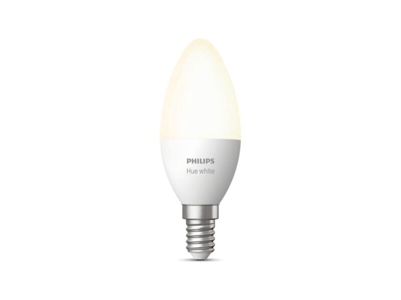 Smart Light Bulb PHILIPS Power consumption 5.5 Watts Luminous flux 470 Lumen 2700 K 220-240V Bluetooth/ZigBee 929003021101  929003021101 8719514320666