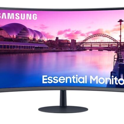 LCD Monitor SAMSUNG S27C390EAU 27" Curved Panel VA 1920x1080 16:9 75Hz 4 ms Speakers Tilt Colour Black / Grey LS27C390EAUXEN  LS27C390EAUXEN 8806094713589