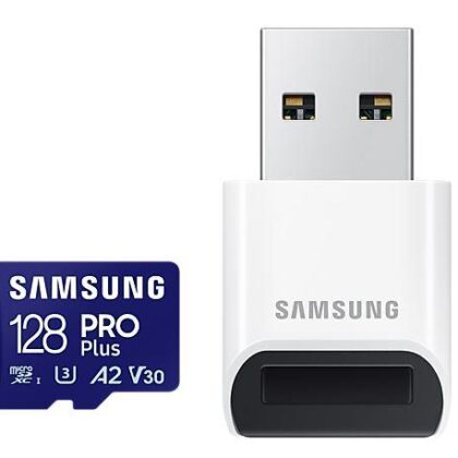 MEMORY MICRO SDXC PRO+ 128GB/W/READER MB-MD128SB/WW SAMSUNG  MB-MD128SB/WW 8806094780710