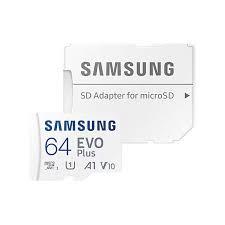 MEMORY MICRO SDXC EVO+ 64GB/V10 W/A MB-MC64SA/EU SAMSUNG  MB-MC64SA/EU 8806095420134