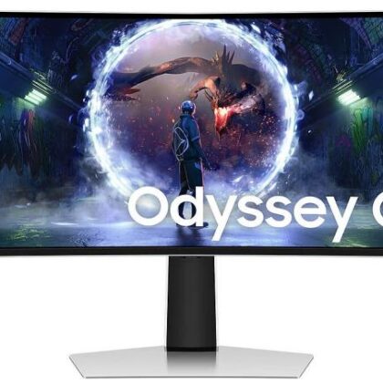 Monitor SAMSUNG Odyssey G9 G93SD 49" Gaming/Curved Panel OLED 5120x1440 32:9 240 Hz 0.03 ms Colour White LS49DG934SUXEN  LS49DG934SUXEN 8806095700656