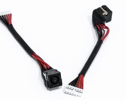 Power jack with cable