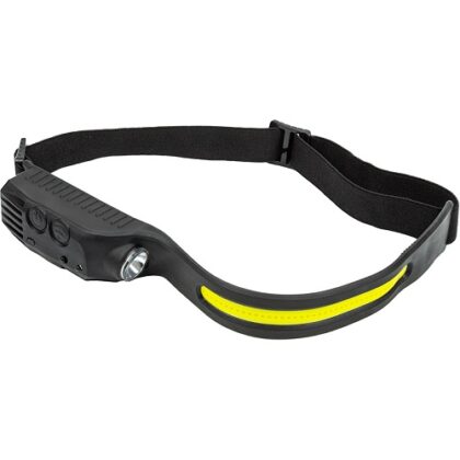 Flashlight COB +XPE Sensor Rechargeable Headlamp