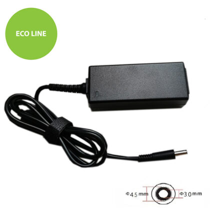 Laptop Power Adapter DELL 45W: 19.5V