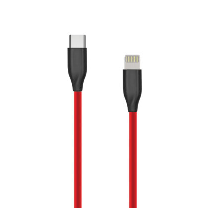 Silicone Cable USB Type C- Lightning