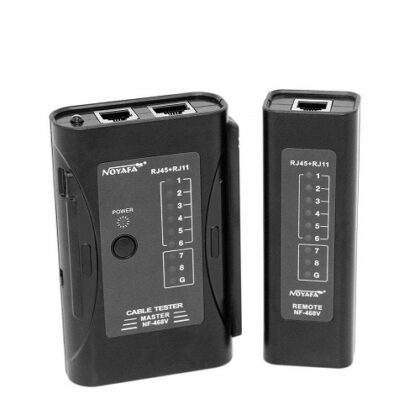 Network and telephone cable tester RJ-45