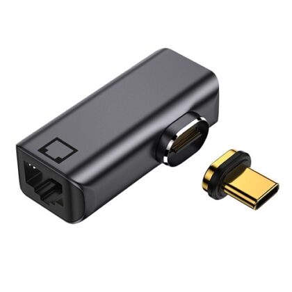 Magnetic USB Type-C - RJ-45 Adapter