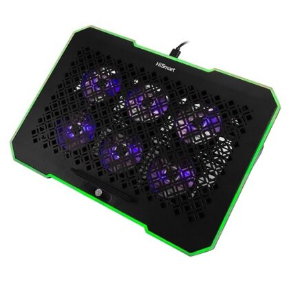 Laptop Cooling Pad HISMART with 5 Adjustment Positions