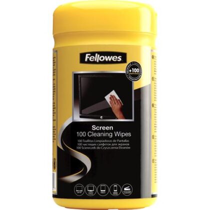 CLEANING WIPES 100PCS/9970330 FELLOWES  9970330 077511997037