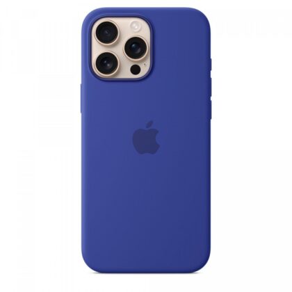 Apple Silicone case with MagSafe for iPhone 16 Pro Max Ultramarine MYYY3ZM/A 195949885525