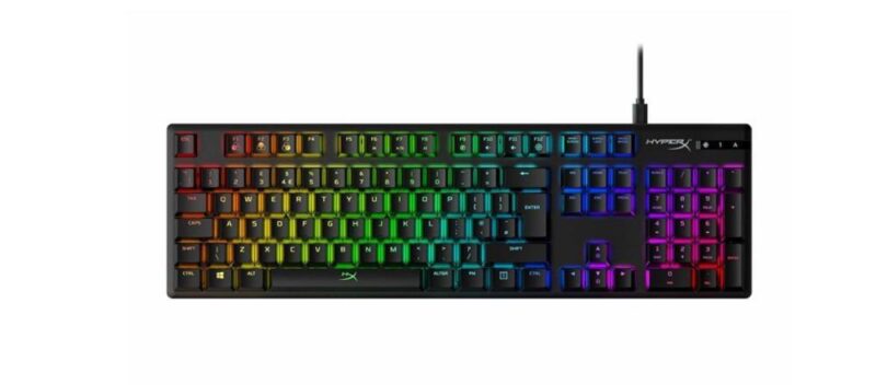 KEYBOARD GAMING MECHANICAL/HX-KB6RDX-US HYPERX  4P4F6AA#ABA 196188042779