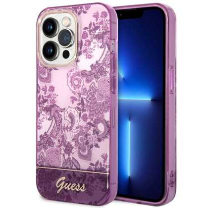 Guess GUHCP14LHGPLHF Back Case for Apple iPhone 14 Pro GUHCP14LHGPLHF 3666339064389