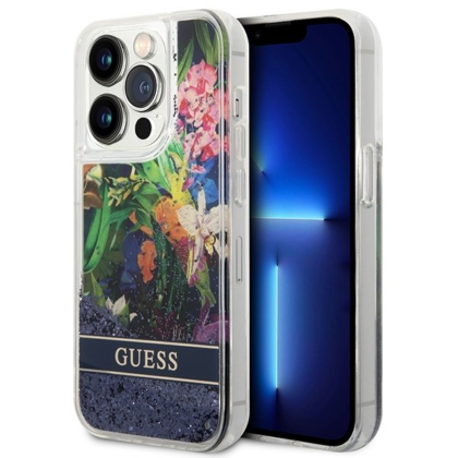 Guess GUHCP14LLFLSB Back Case for Apple iPhone 14 Pro GUHCP14LLFLSB 3666339066109