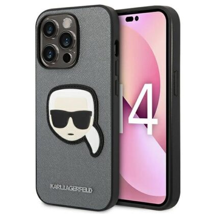 Karl Lagerfeld KLHCP14LSAPKHG Back Case for Apple iPhone 14 Pro KLHCP14LSAPKHG 3666339077099