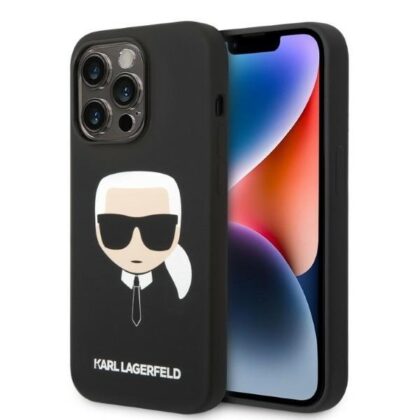 Karl Lagerfeld KLHMP14LSLKHBK Back Case for Apple iPhone 14 Pro KLHMP14LSLKHBK 3666339078010