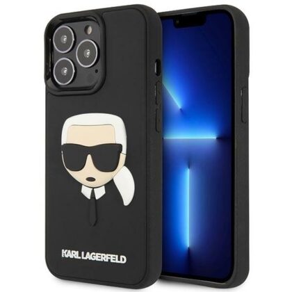 Karl Lagerfeld KLHCP14LKH3DBK Back Case for Apple iPhone 14 Pro KLHCP14LKH3DBK 3666339086466